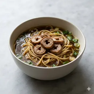 139 Spaghetti con intestino di maiale