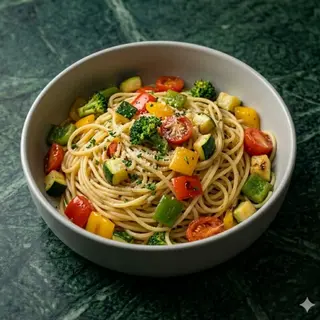 Spaghetti con verdura