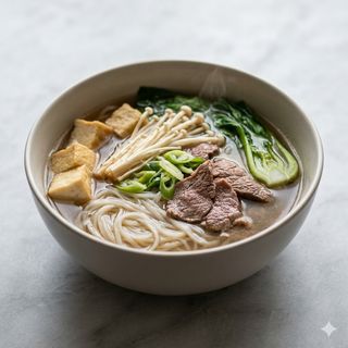 79 Spaghetti di riso in brodo