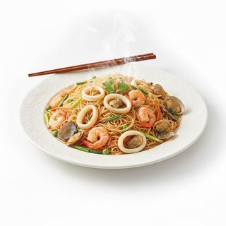 331 Spaghetti di riso frutti di mare