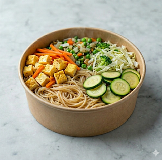 Spaghetti riso con verdure