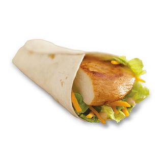 Special signature chicken wrap