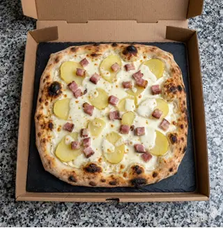 Speck, patate e crema ai formaggi 