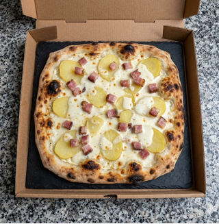 Speck, patate e crema ai formaggi 