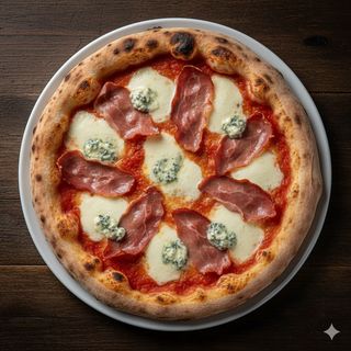 Speck e gorgonzola
