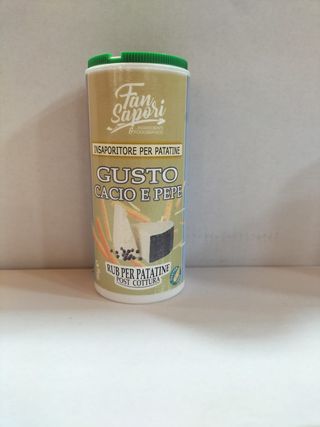 Spezie in polvere per patatine fritte gusto cacio e pepe