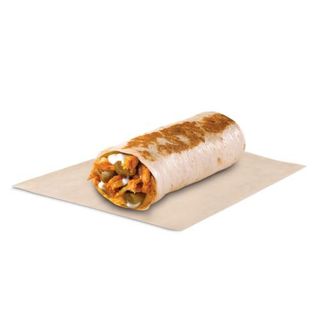 Spicy chicken burrito