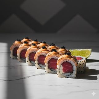 Spicy tonno rolls