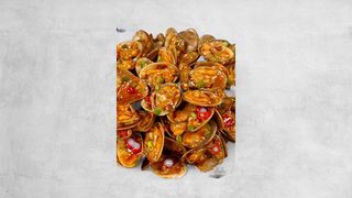 Spicy fried clams