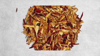 Spicy shredded chicken