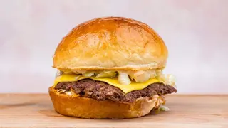 Spicy single burger