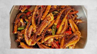 Spicy squid
