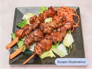 89. Spiedini di pollo