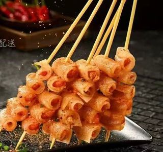 Spiedini di astice con farina di patate