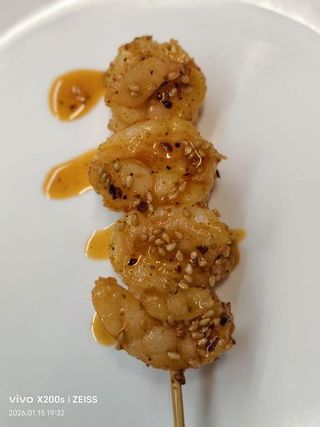 Spiedini di gamberi sichuan 1 pezzo