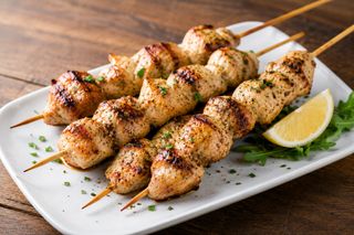 Spiedini di pollo