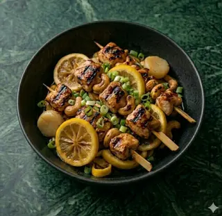 Spiedini di pollo