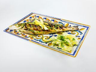 Spigola arrosto 1 pezzo