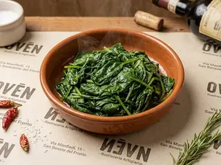 Spinaci al vapore