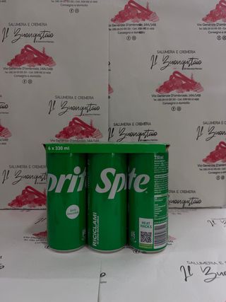 Sprite da 33 cl cartone da 6 pezzi