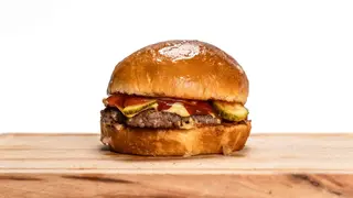Standard single burger