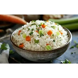 Steamed rice