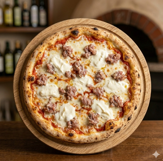 Stracchino e salsiccia