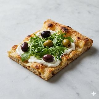 Stracchino rucola olive