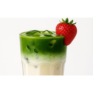 Strawberry matcha