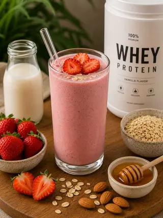 Batido Morango Plus