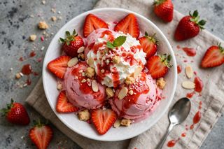 Gelado de Morango