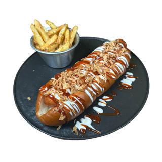 Street hot dog
