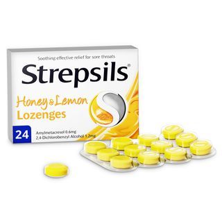 Strepsils Honey & Lemon Lozenges 24’s