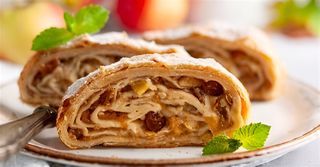 Strudel di mele porzione