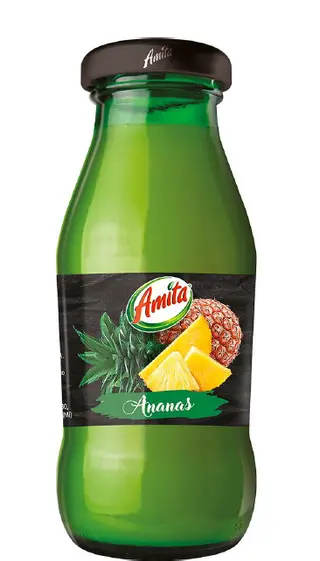 Succo Amita ananas vetro 20 cl
