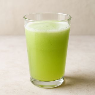 Succo di cetriolo e pera