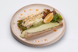 Судак со спаржей (250г)