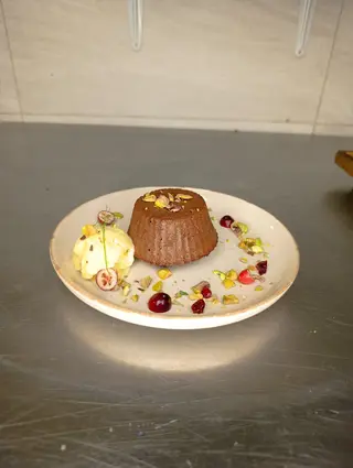 Souffle sa pistacijom