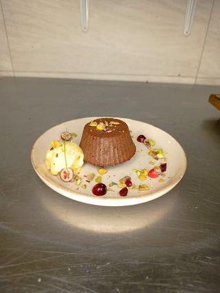 Souffle sa pistacijom