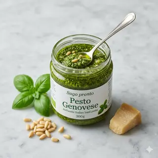 Sugo pronto pesto genovese 300 g produzione propria 