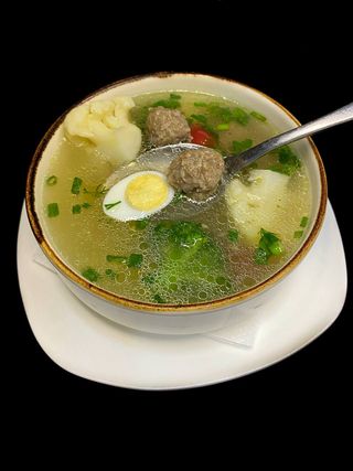 Суп фрикадельками (300г)