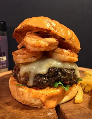 Surf N' Turf Burger