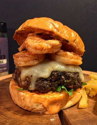 Surf N' Turf Burger