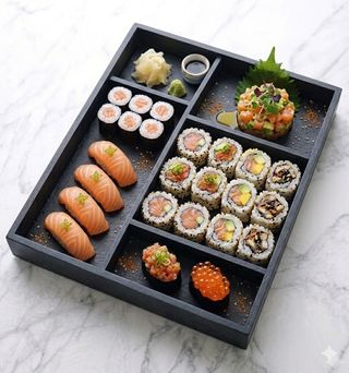 152B Sushi box 16 pezzi