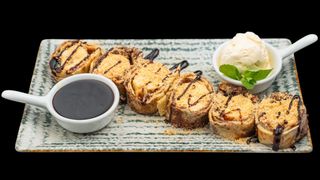 Sushi banana palačinke