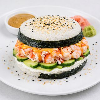 Sushi burger škampi i rakovi 430g