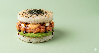 Salmon avocado