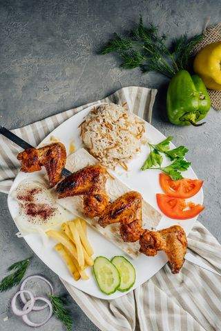 Шашлык из крылышек (470г)