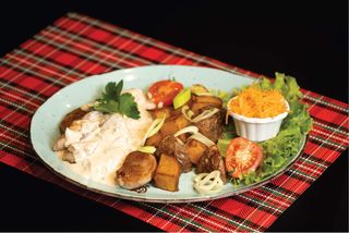 Svinjski medaljoni sa šampinionima 250g