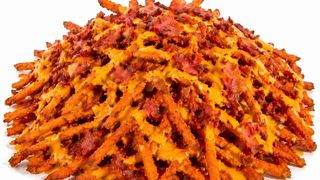 Sweet potato maxi cheddar e bacon